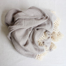 ins Baby tassel blanket