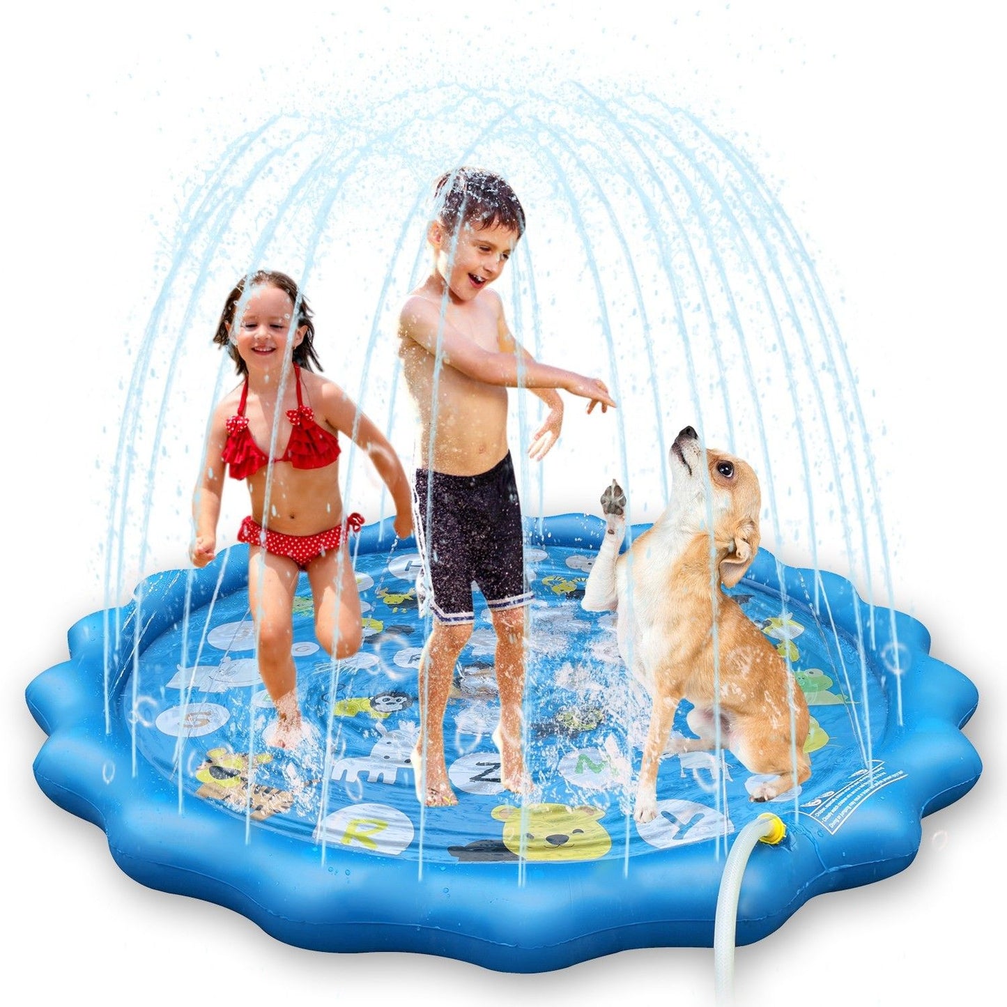 68IN Inflatable Sprinkler Splash Pad