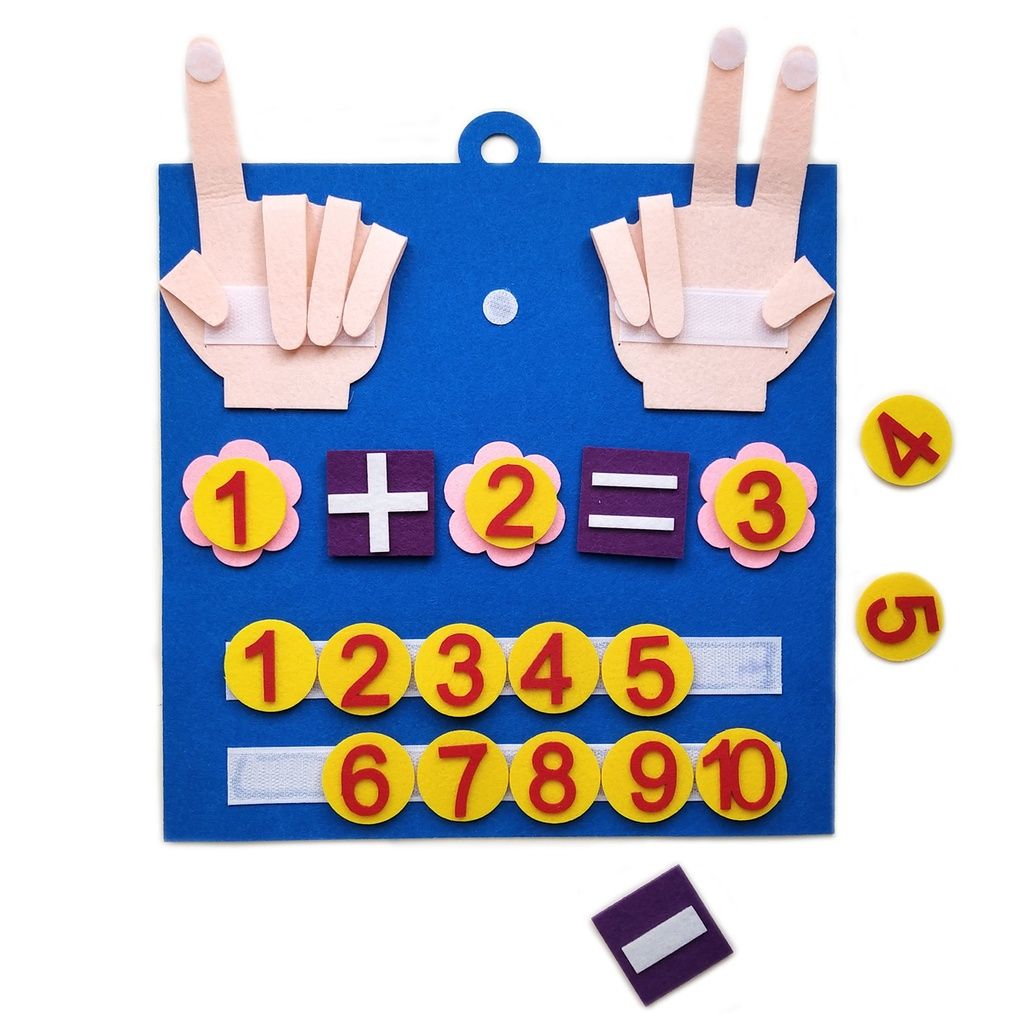 Early Learning Math Finger Board