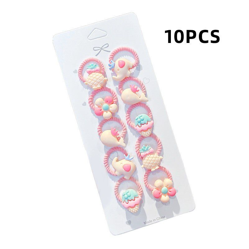 10pcs Nylon Scrunchie