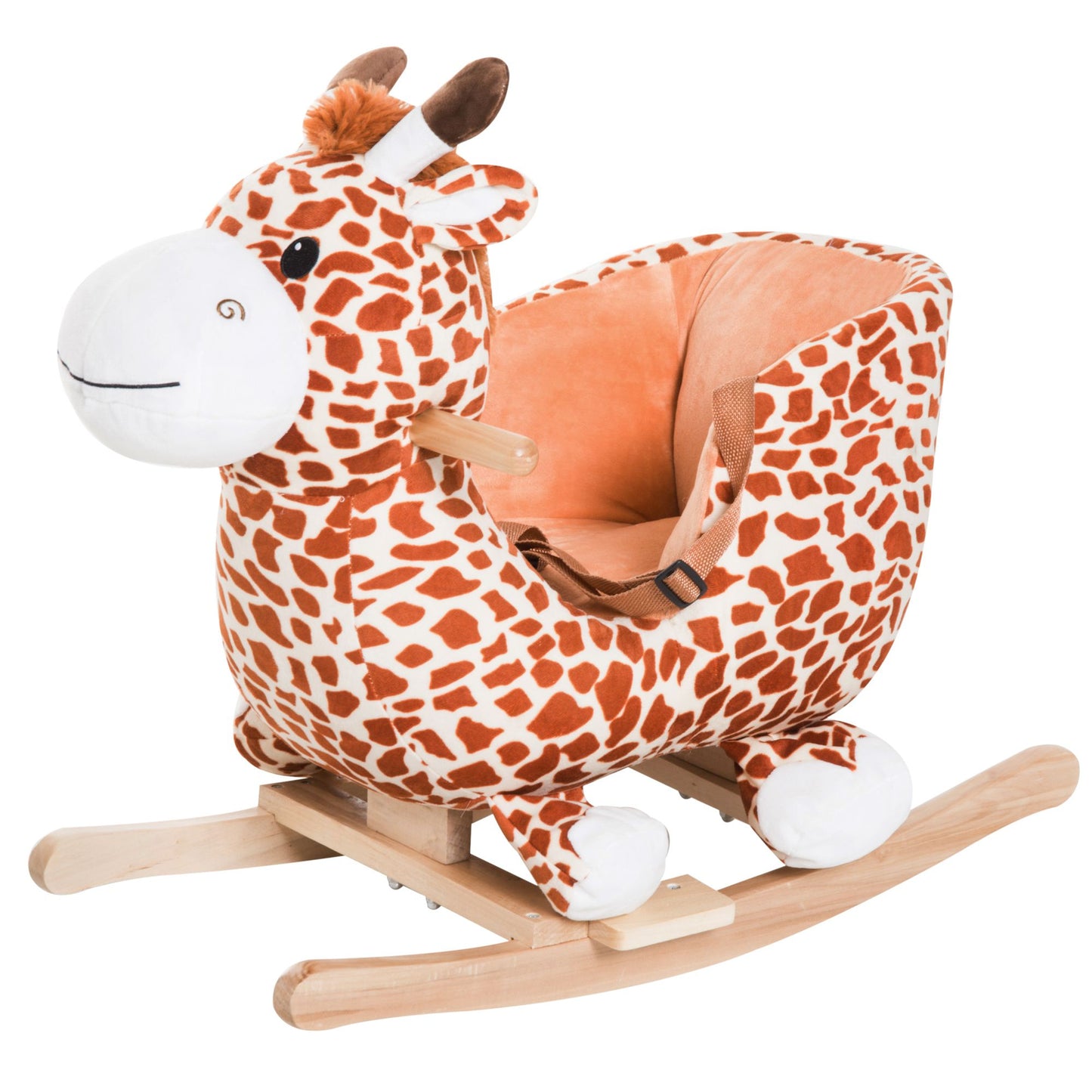 Plush Rocking Horse Giraffe