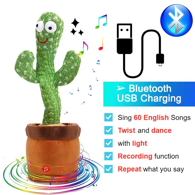 Bluetooth Dancing Cactus