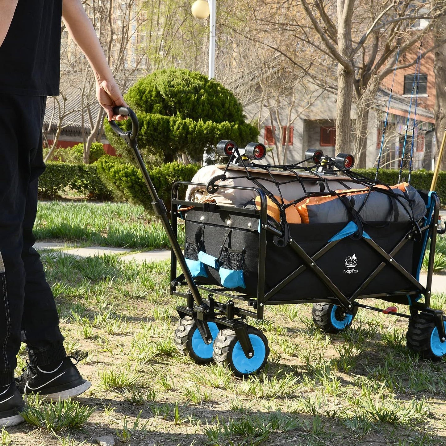 Collapsible Heavy Duty Beach Wagon