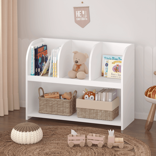 4 Compartment Bookcase