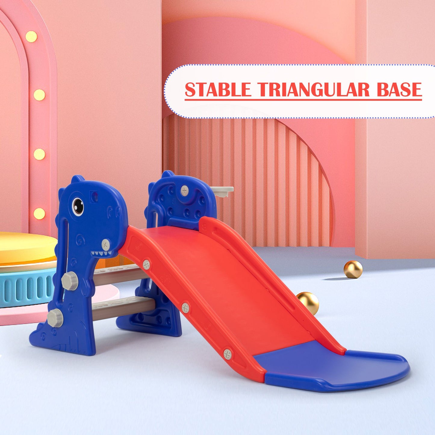 3 in 1 Freestanding Toddler Slide