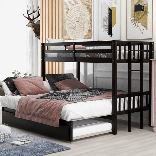 Twin Pull-out Bunk Bed w/Trundle