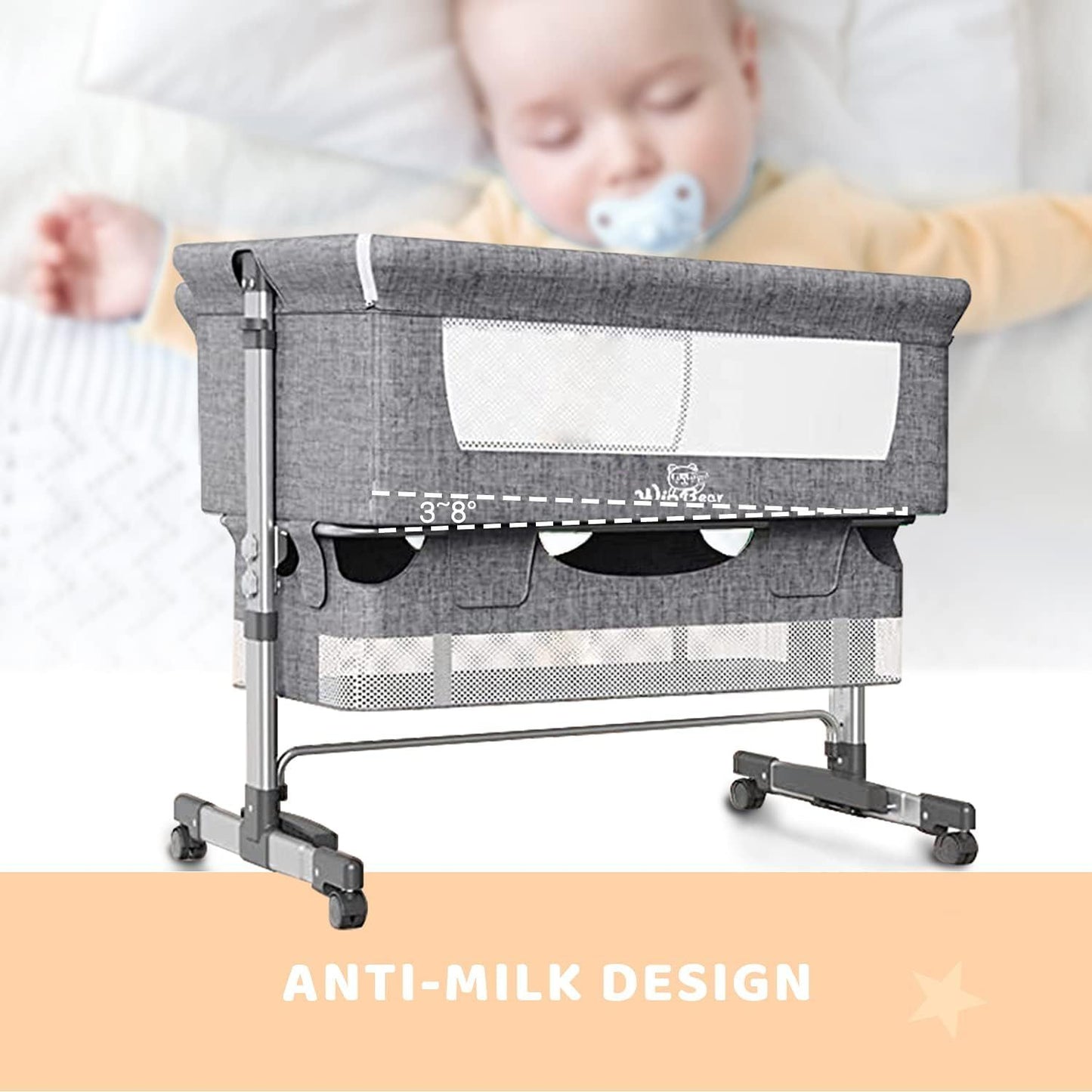 3 in 1 Bedside Crib