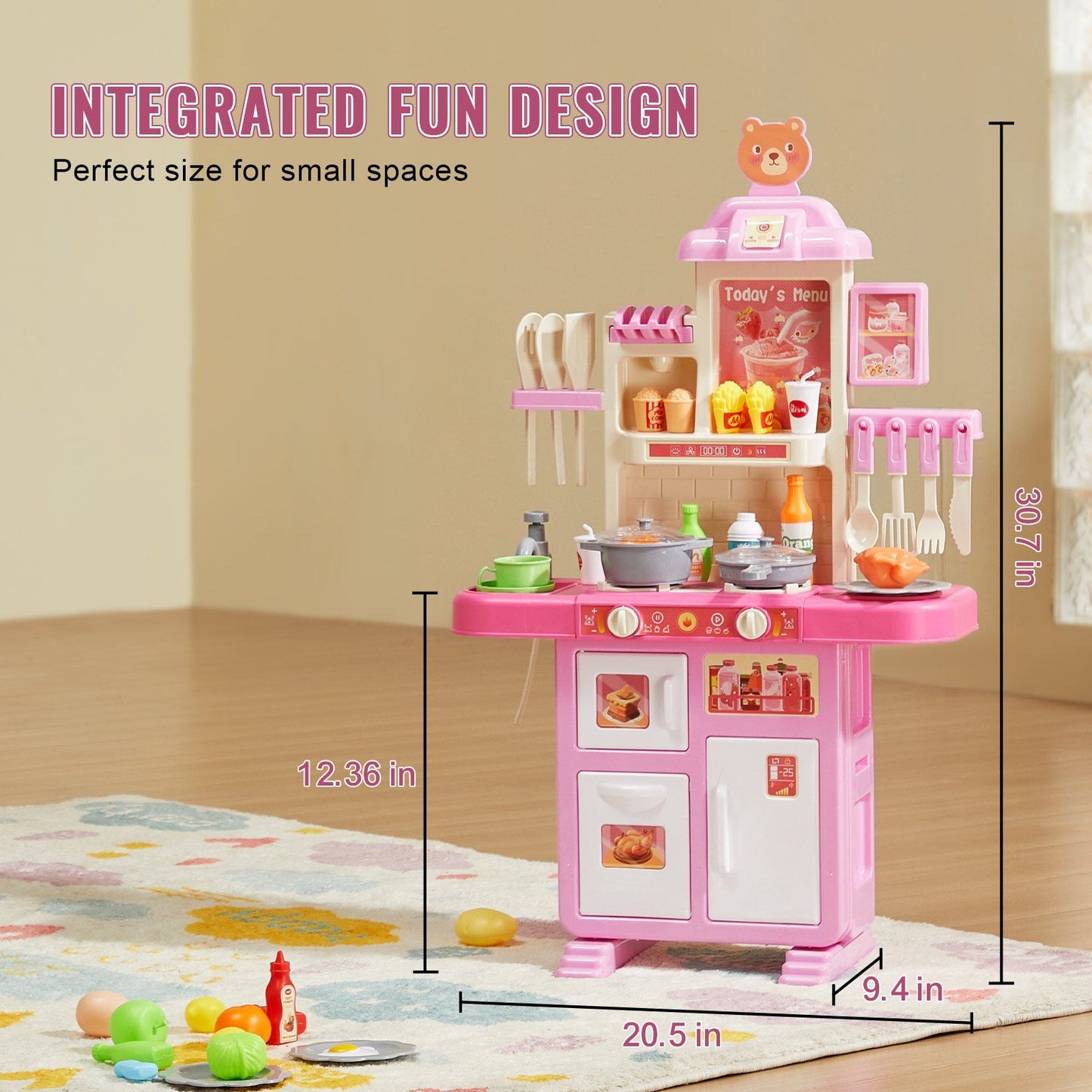 48 Piece Kitchen Playset