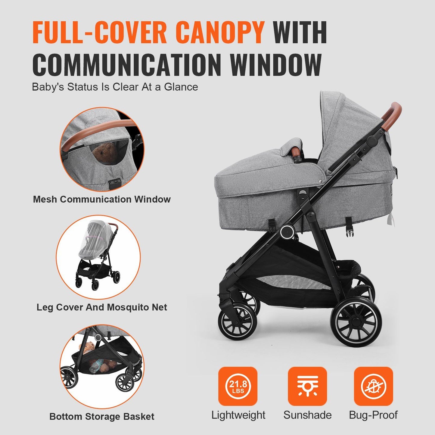 VEVOR Baby Stroller