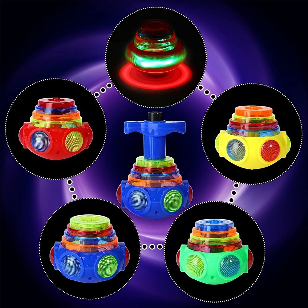 Luminous Rotating Gyro Toy