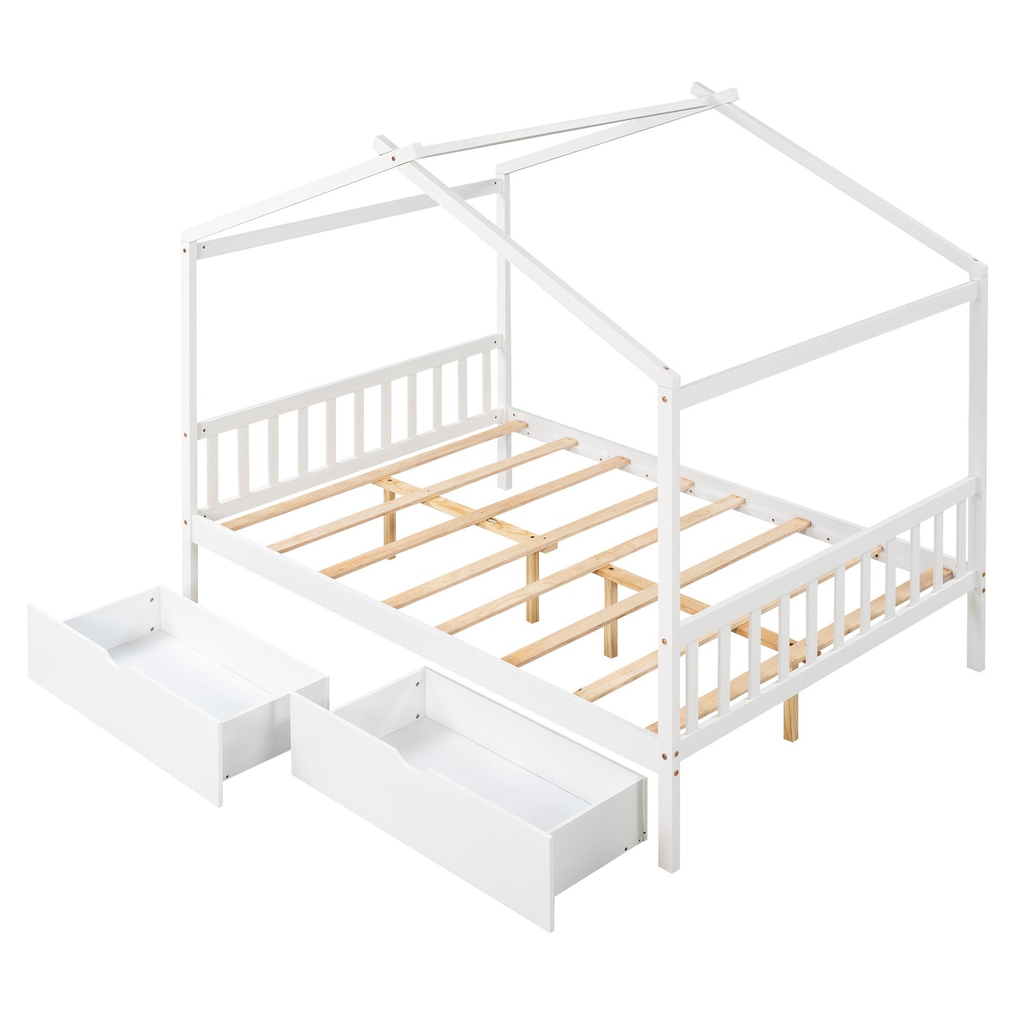 Full Size Roof Design Platform Bed