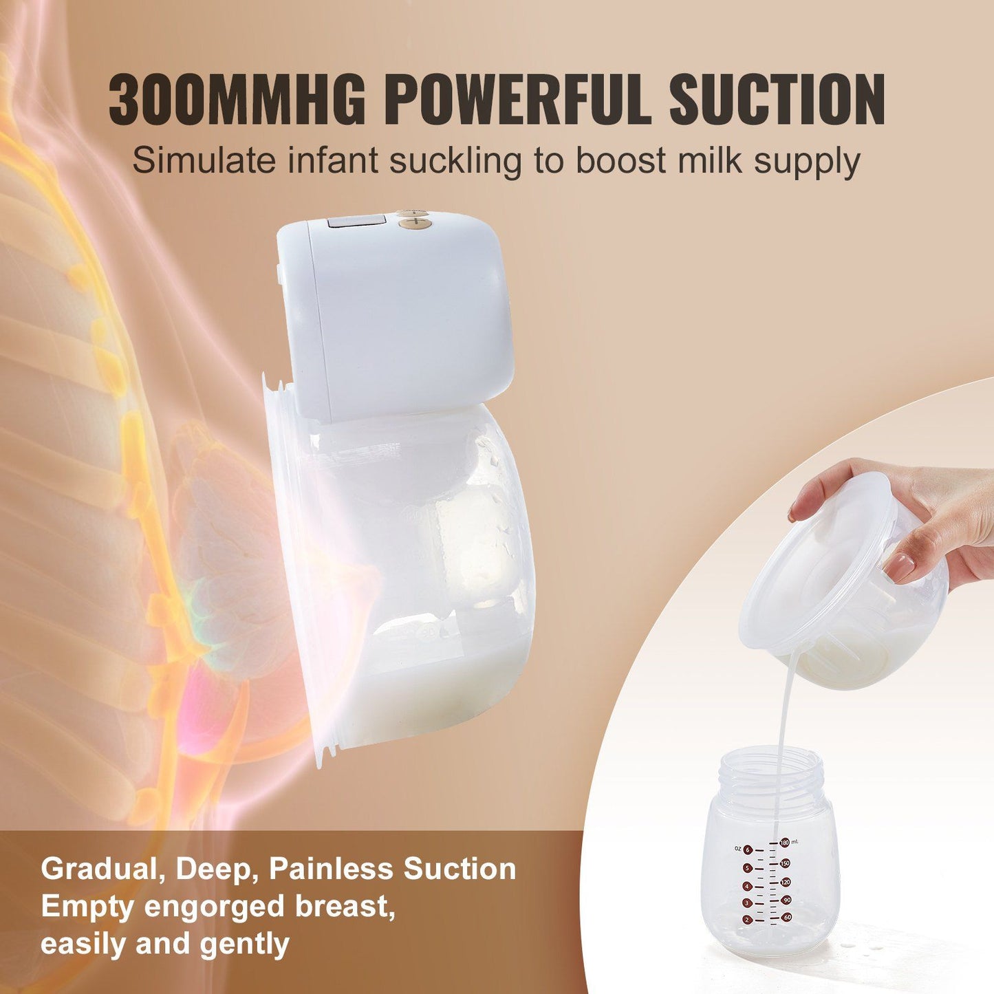 Wearable Electric Breast Pump