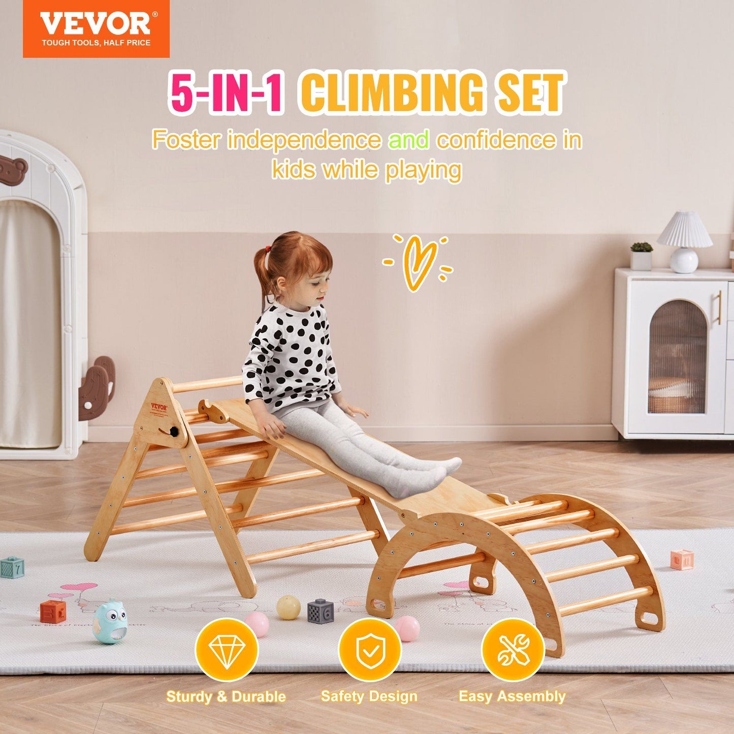 5 in 1 Climbing Indoor Playground