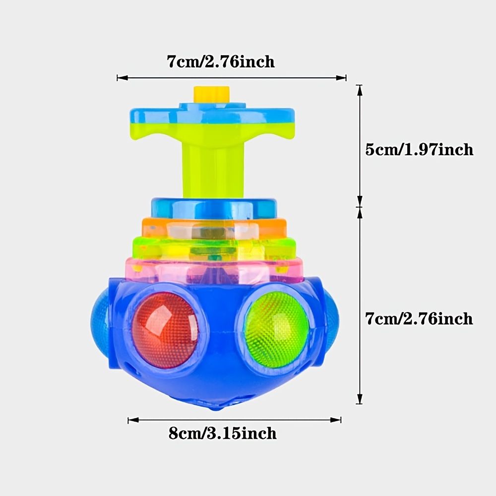 Luminous Rotating Gyro Toy