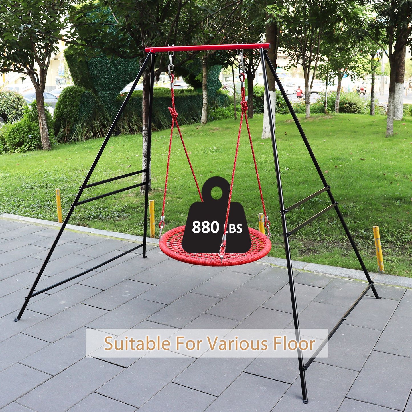 Metal Swing Set