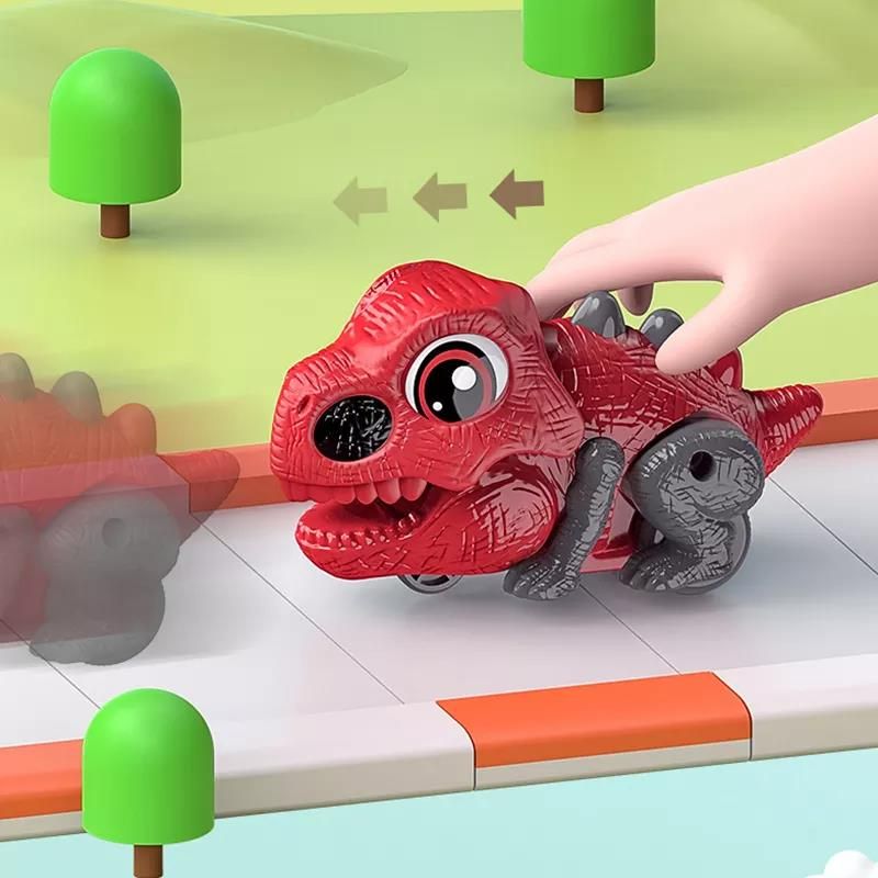 Dinosaur catapult vehicle