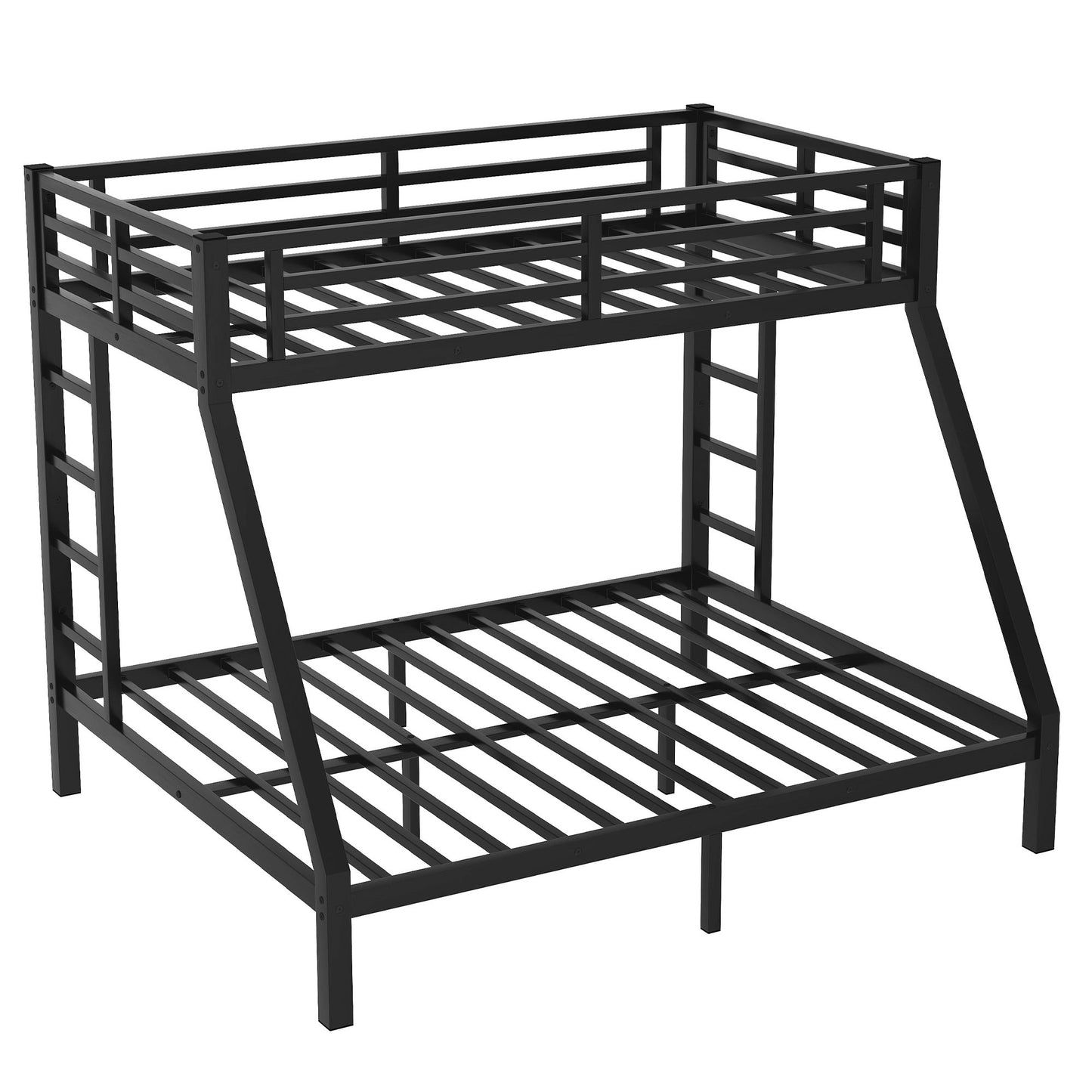 Metal Twin XL over Queen Bunk Bed