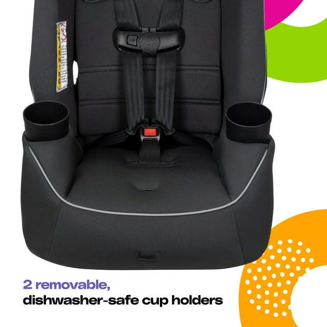 Cosco All-in-One Convertible Car Seat (Grey Glyphs)