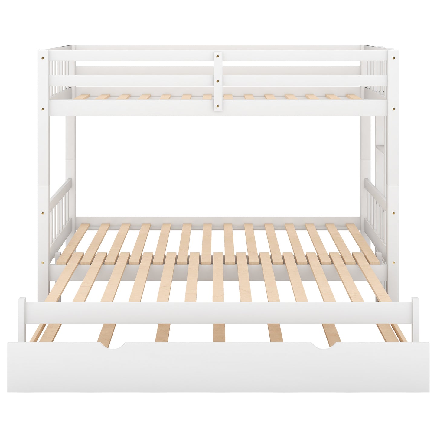 Twin Pull-out Bunk Bed w/Trundle