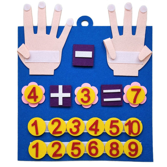 Early Learning Math Finger Board