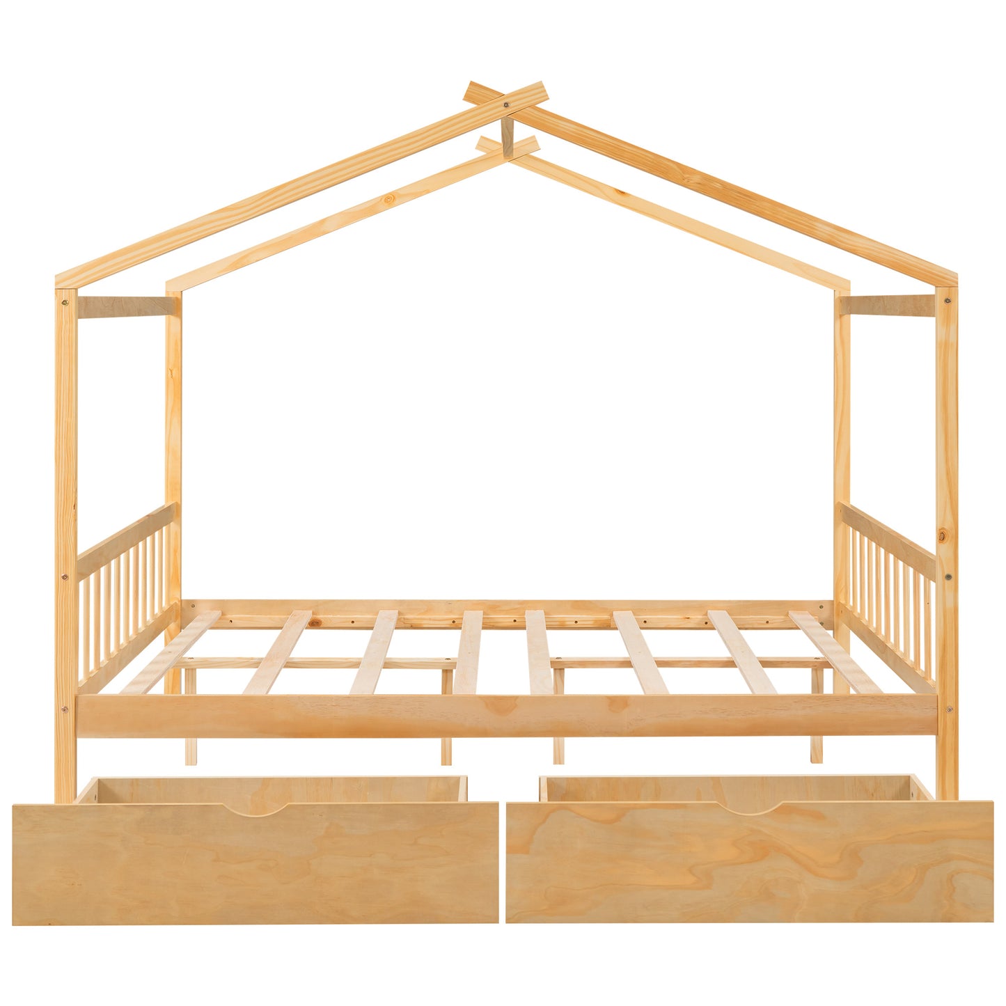 Full Size Roof Design Platform Bed