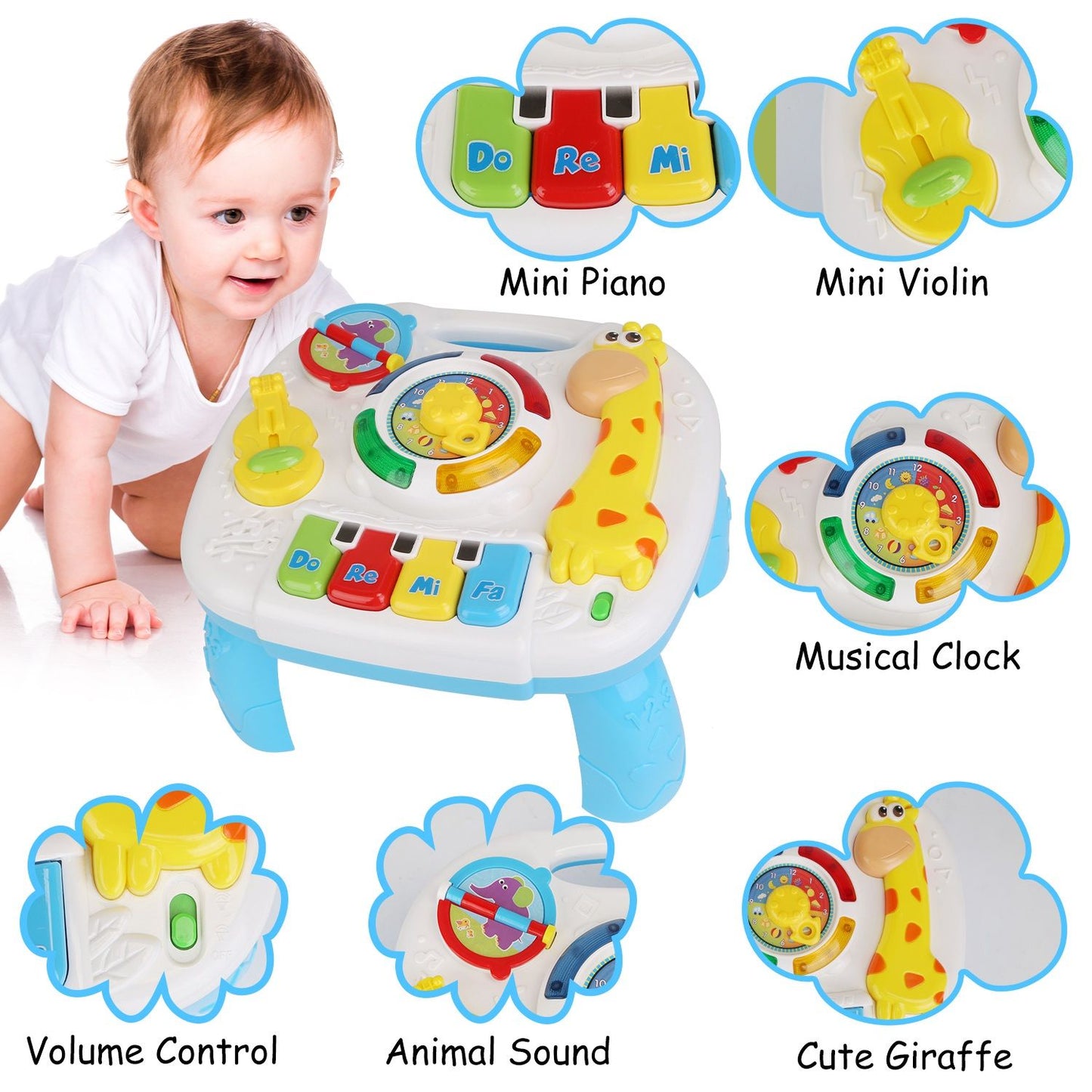 Educational Musical Learning Table