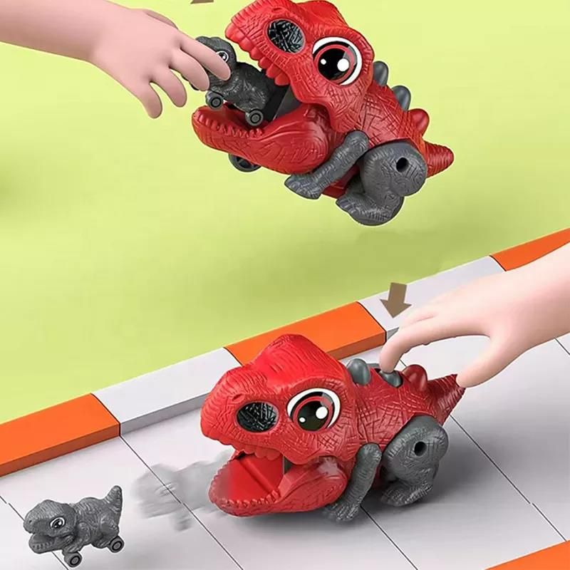 Dinosaur catapult vehicle