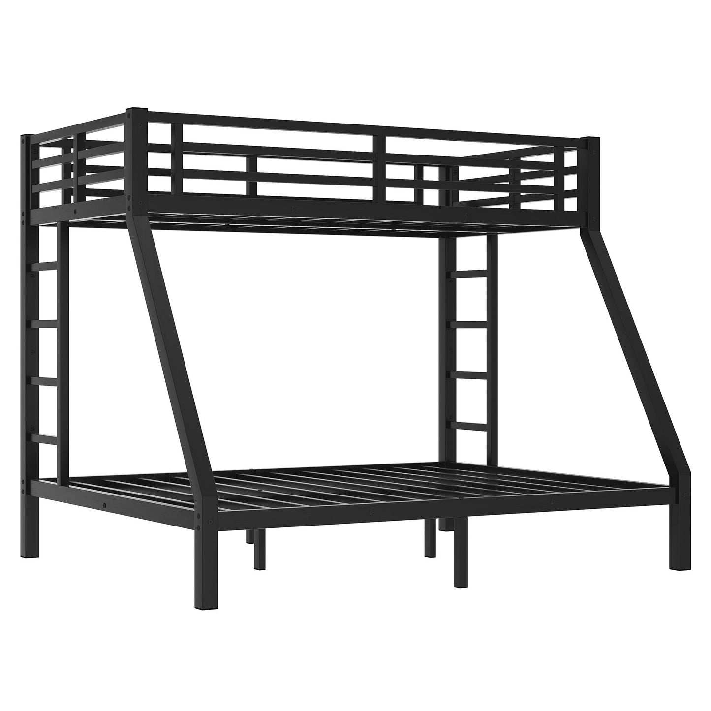 Metal Twin XL over Queen Bunk Bed