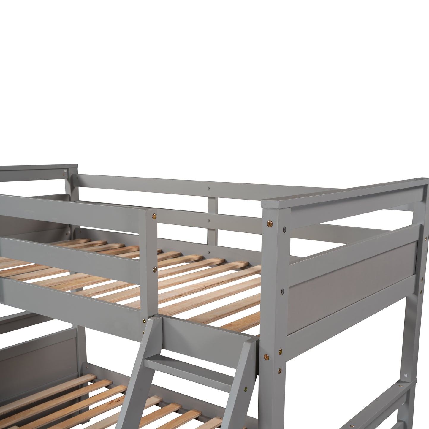 Twin over Full Bunk Bed w/Storage