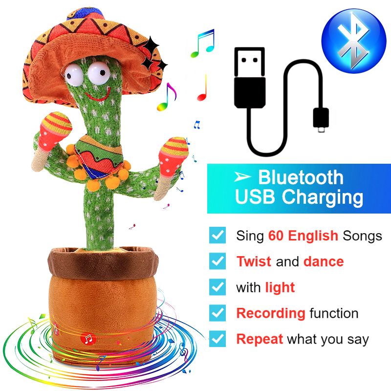 Bluetooth Dancing Cactus