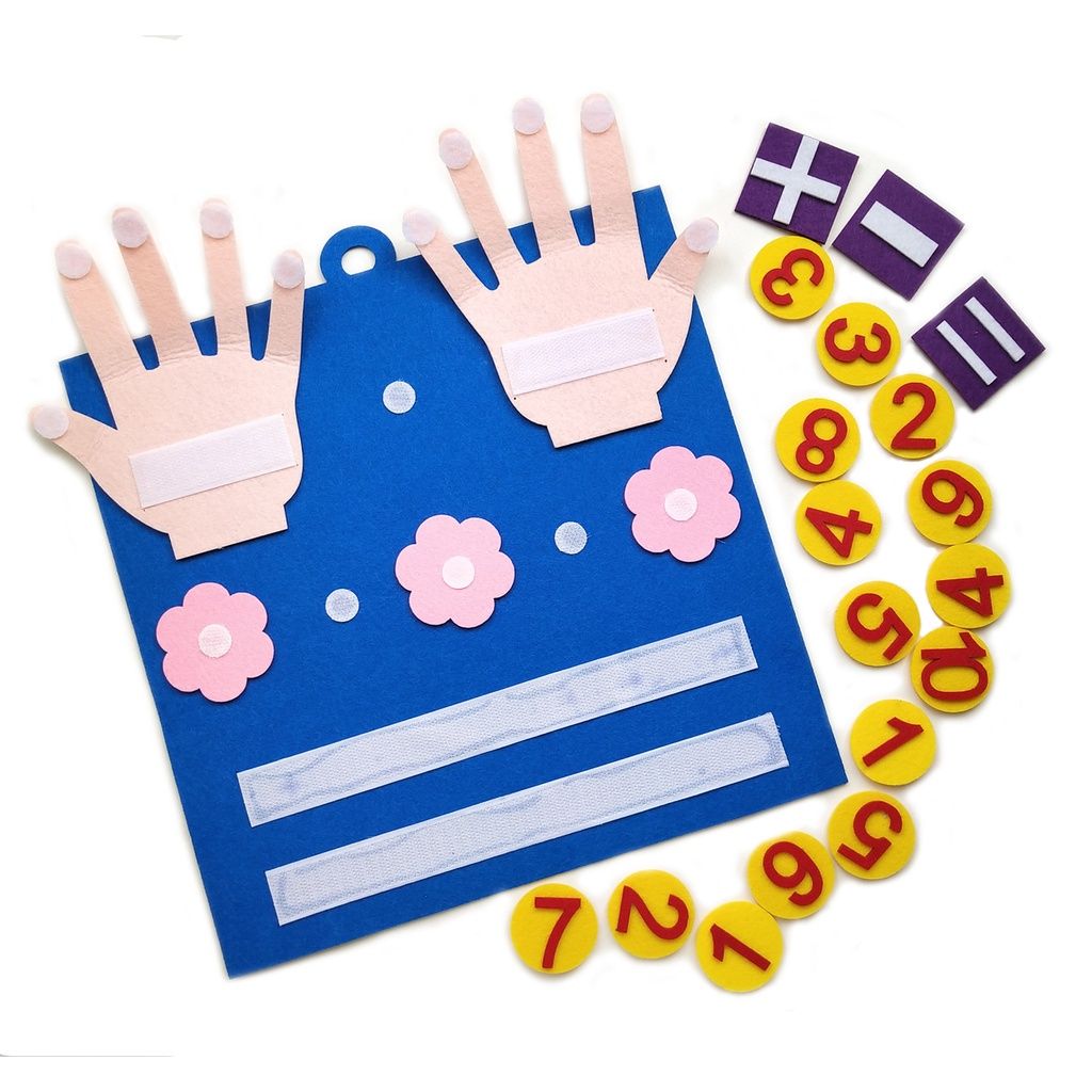 Early Learning Math Finger Board