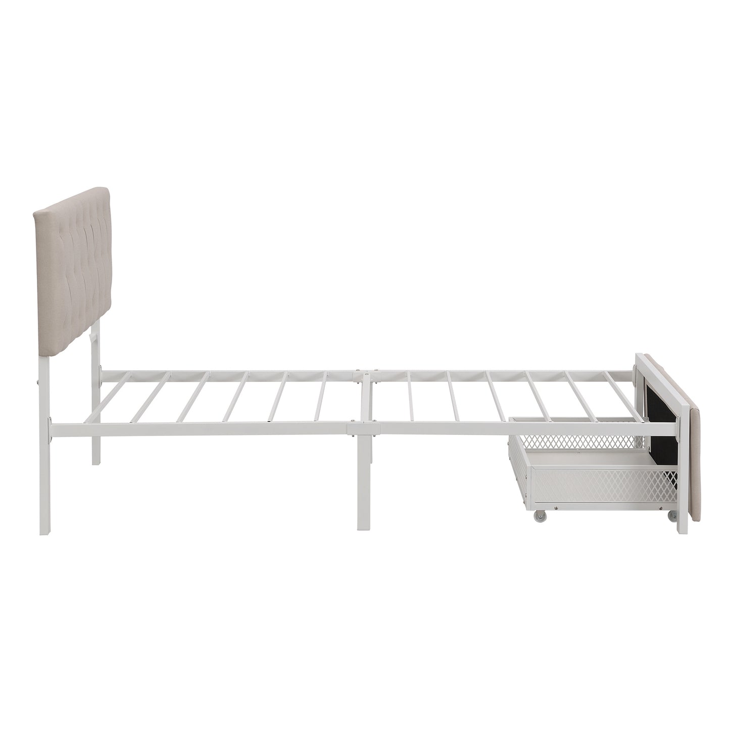 Twin Size Storage Bed w/Big Drawer