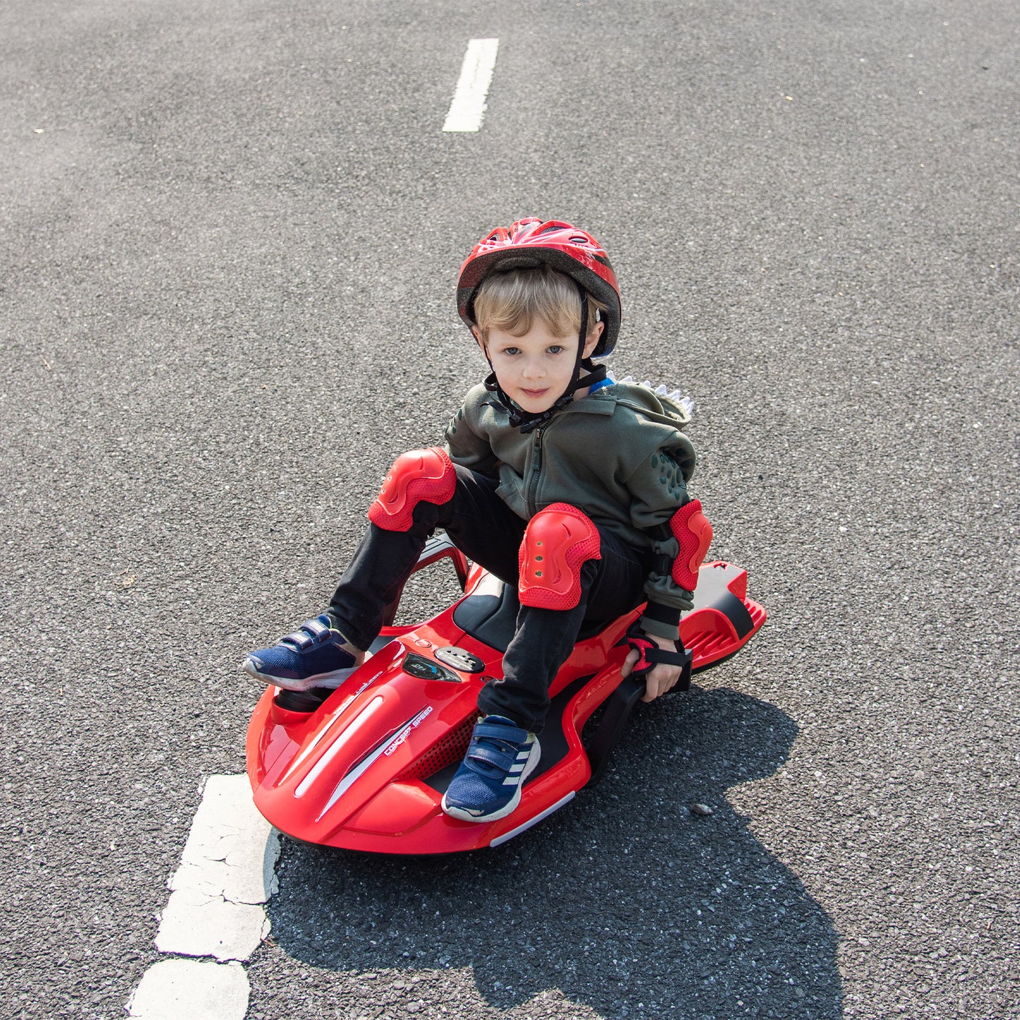 24V Electric scooter w/ helmet & knee pads