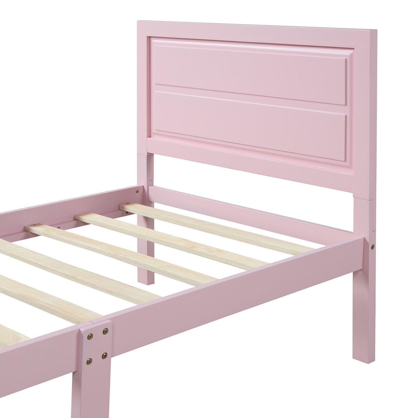 Wood Platform Twin Bed