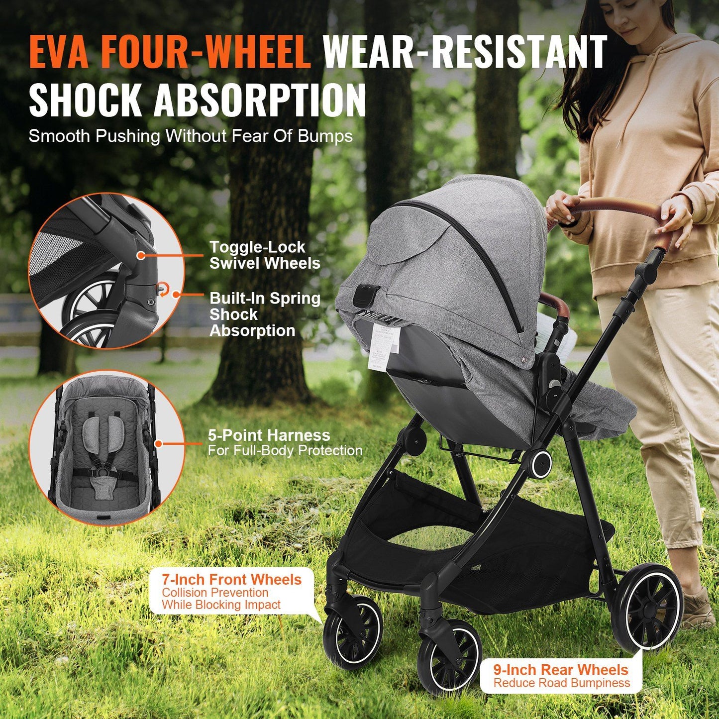 VEVOR Baby Stroller