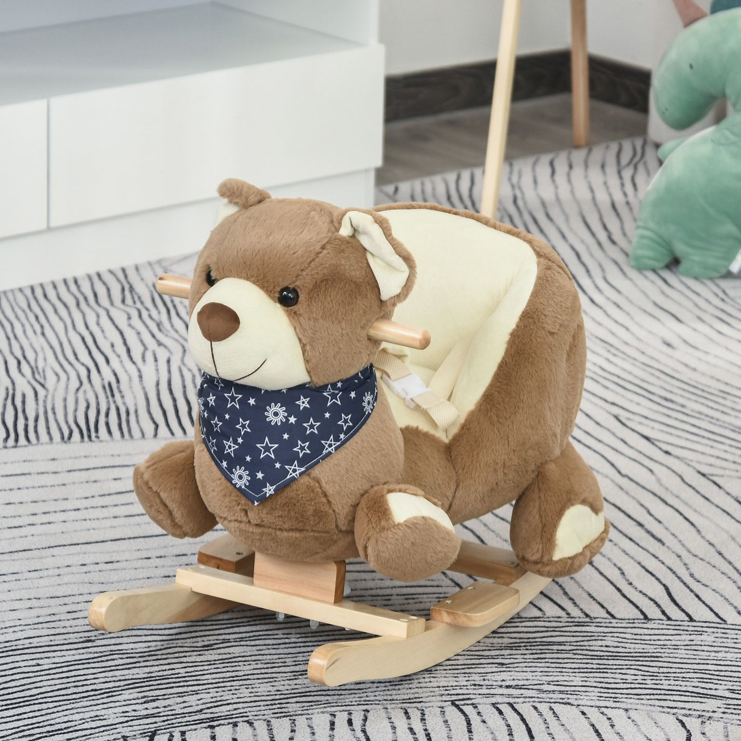 Bear Plush Animal Rocker