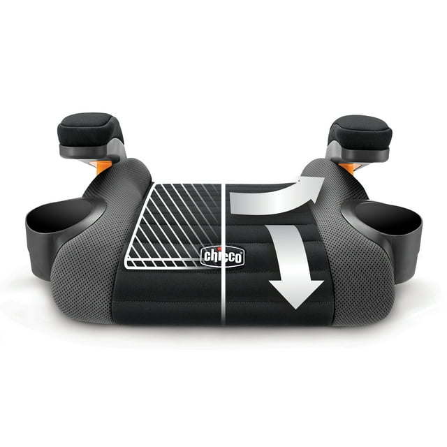 GoFit Backless Booster Seat - Shark (Black/Grey)