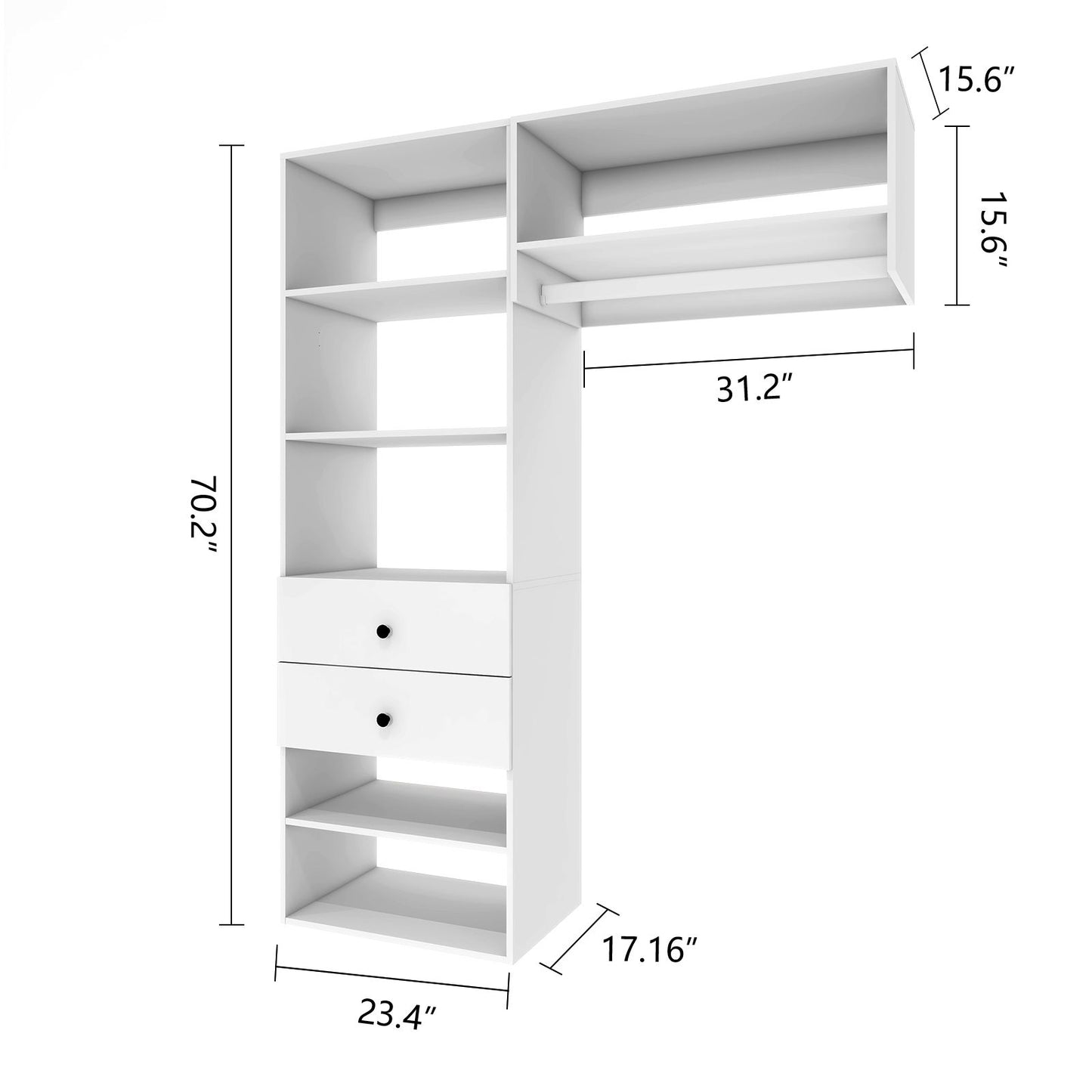 Modular Closet Organizer