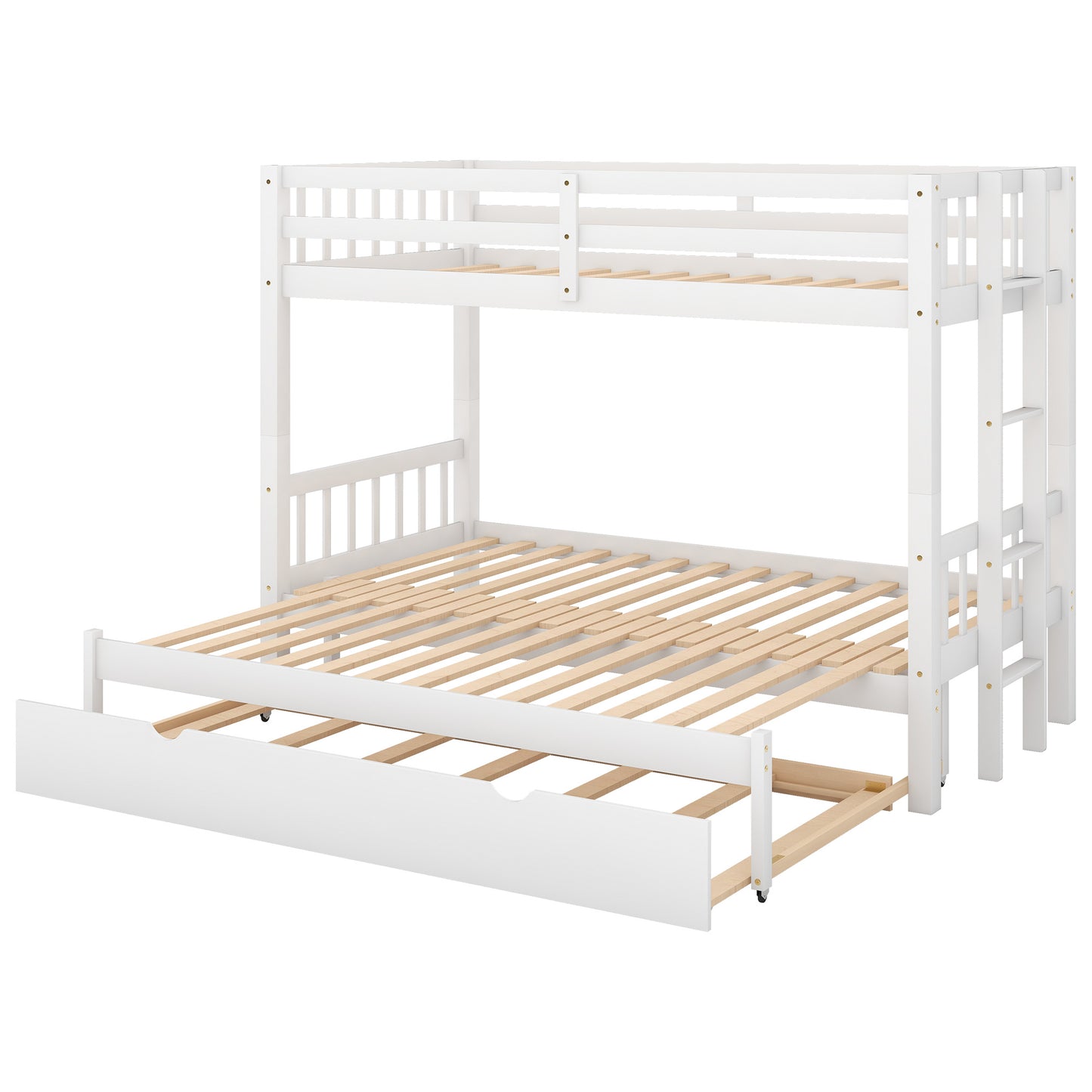 Twin Pull-out Bunk Bed w/Trundle