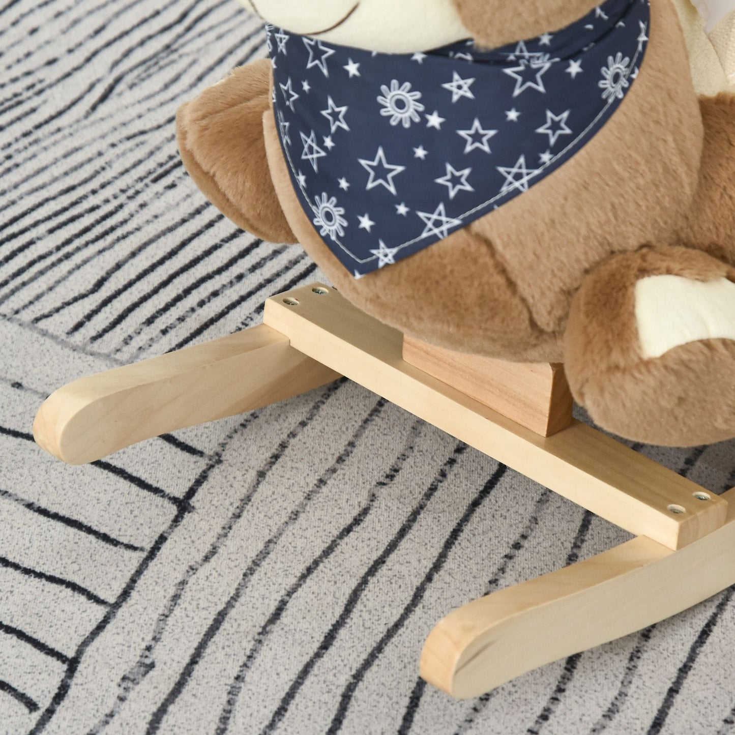 Bear Plush Animal Rocker