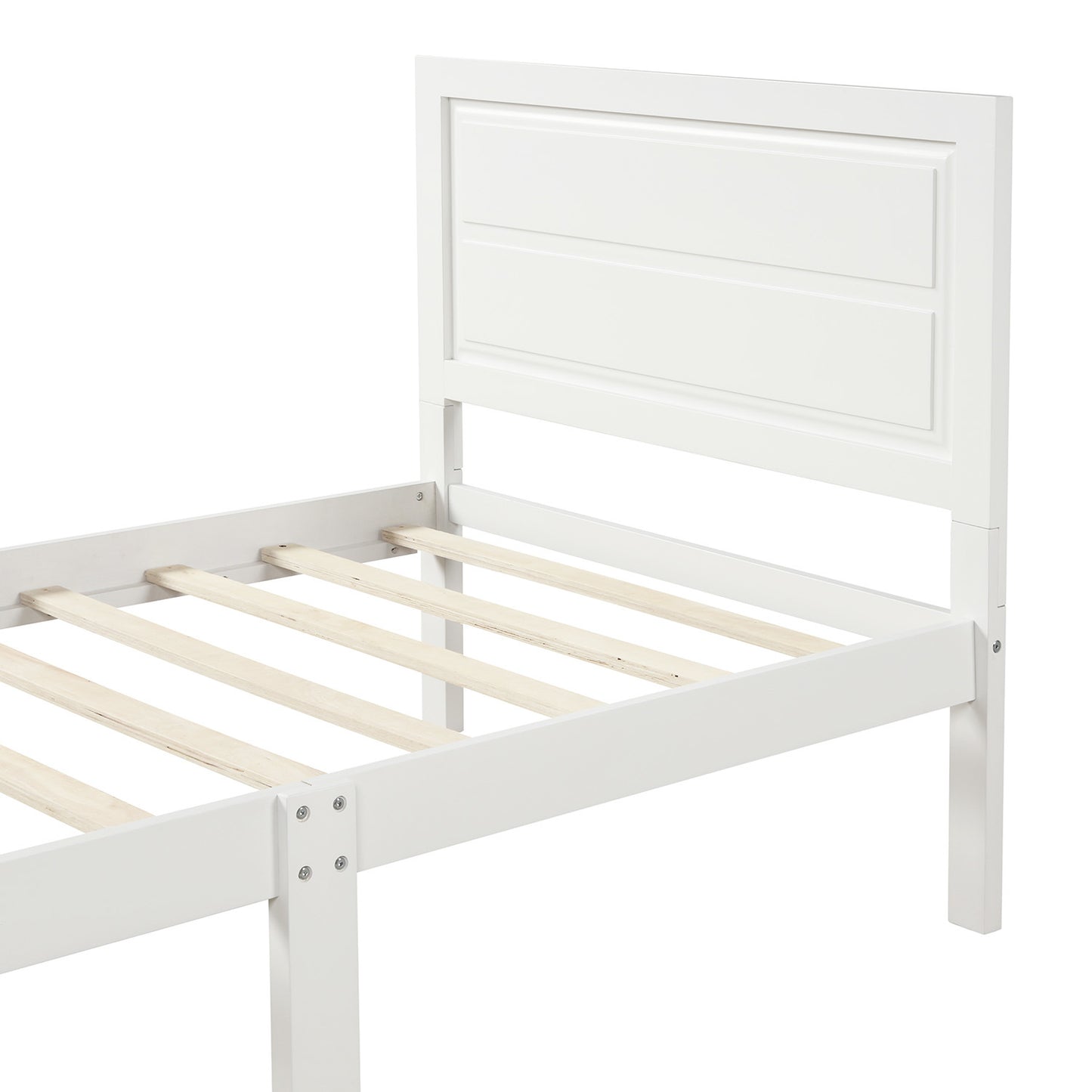 Wood Platform Twin Bed