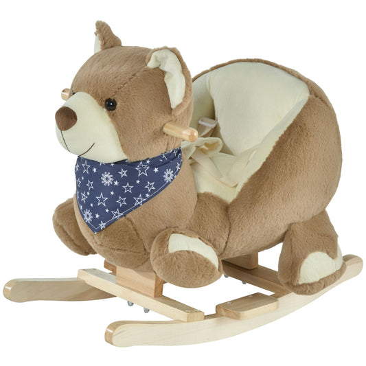 Bear Plush Animal Rocker