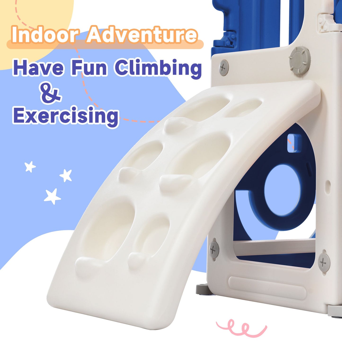 4 in 1 Climber and Slide Set