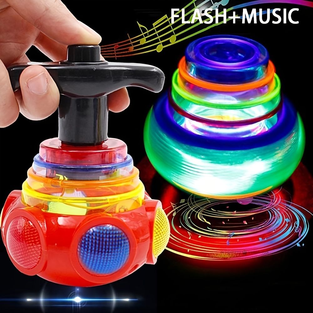 Luminous Rotating Gyro Toy