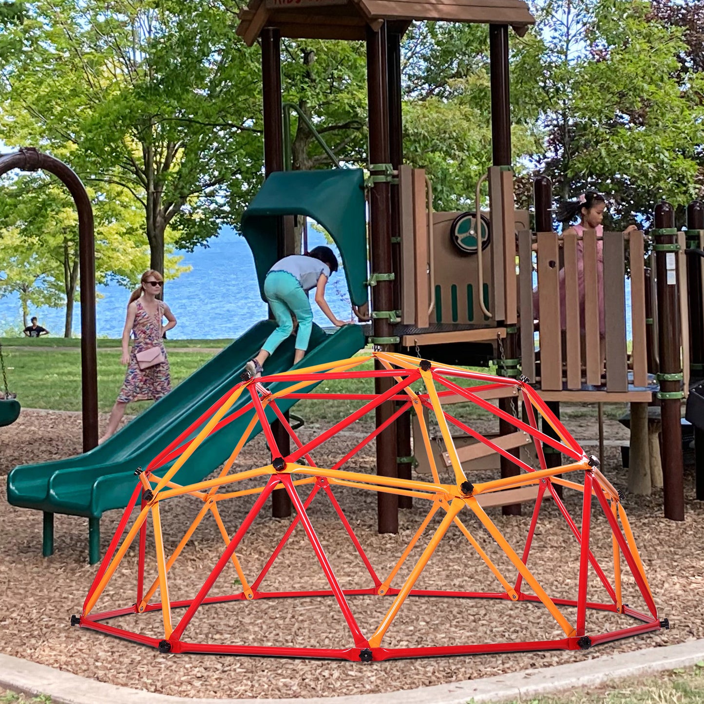 Backyard Climber Dome Playground