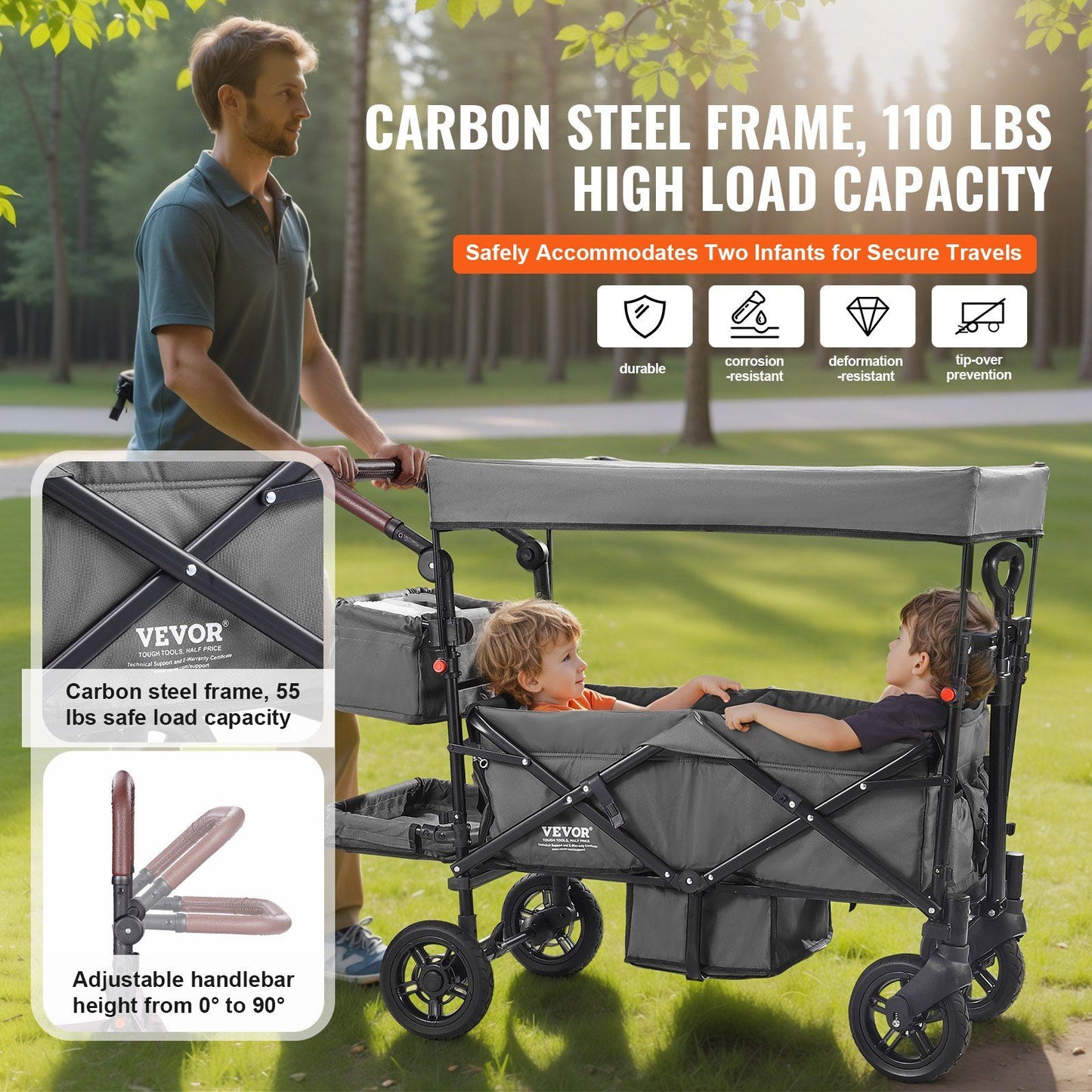 VEVOR Wagon Stroller