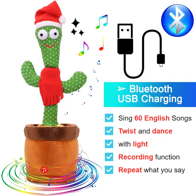 Bluetooth Dancing Cactus