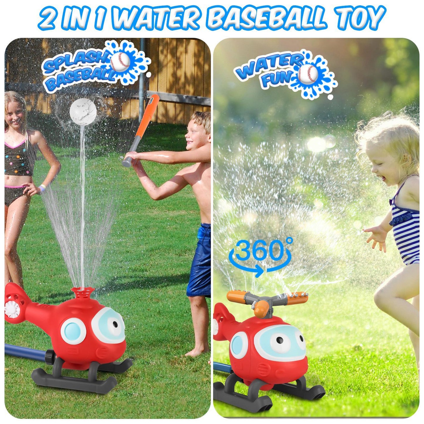 2 In 1 Water Sprinkler