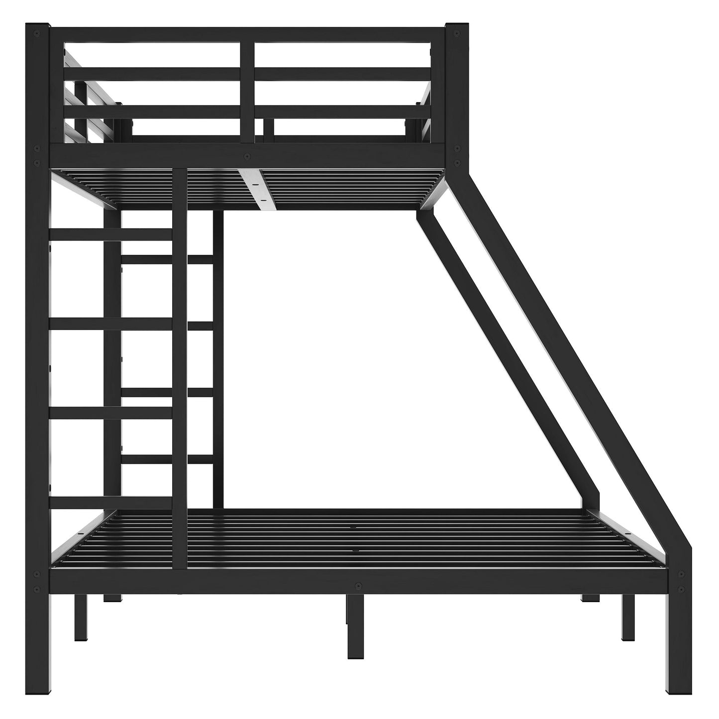 Metal Twin XL over Queen Bunk Bed