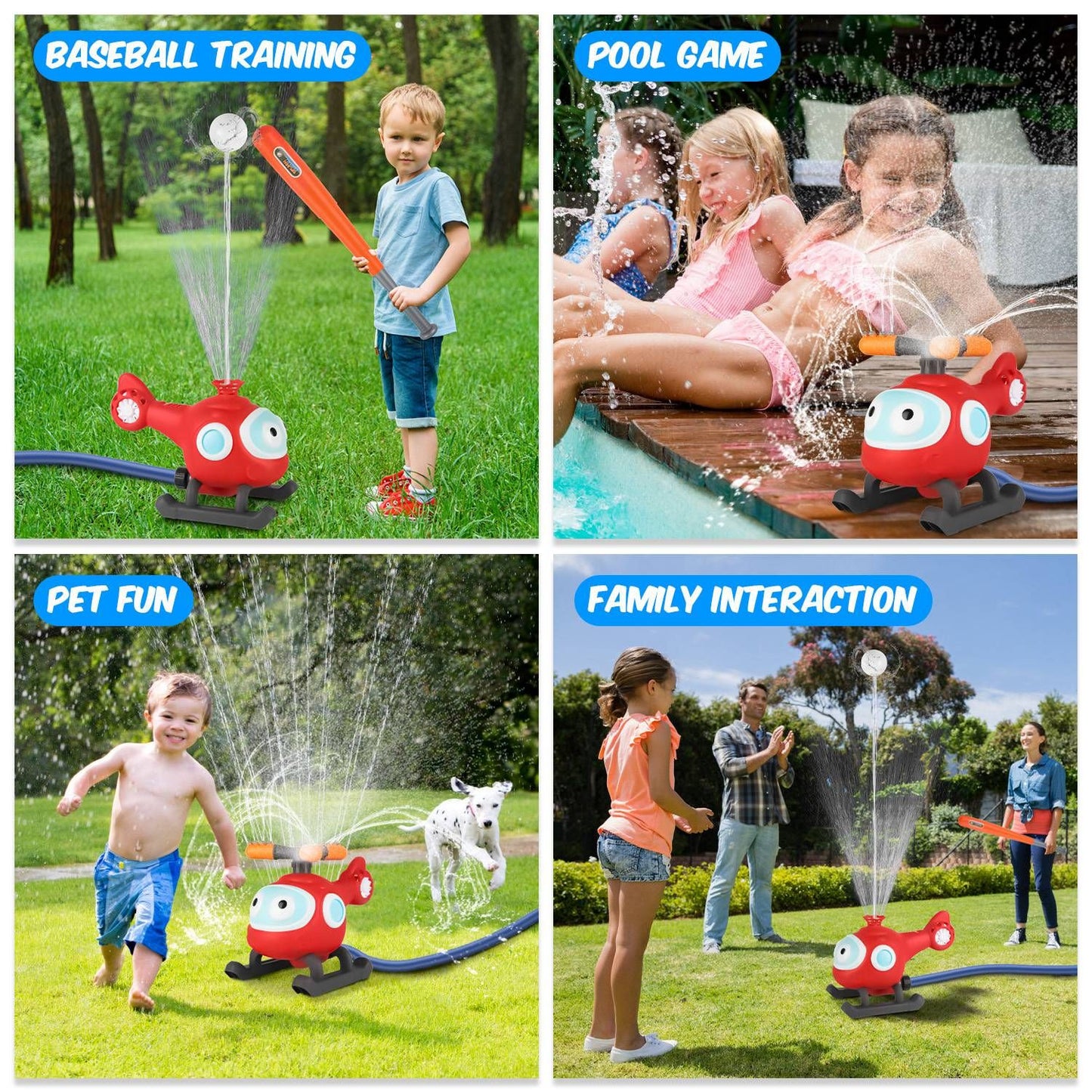 2 In 1 Water Sprinkler